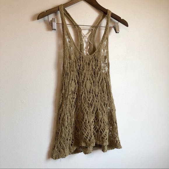 STARING AT STARS Crotchet Knit Tank Top - Picture 13 of 13